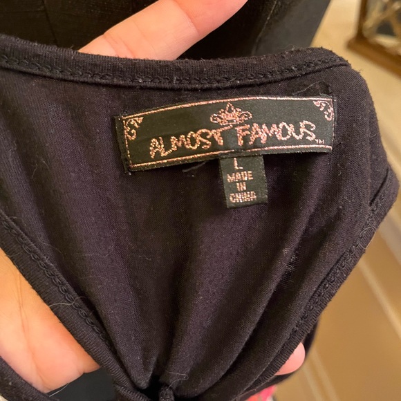 Roses & polka dots! Racerback large! Mother's Day present. Priced to sell - Picture 2 of 4